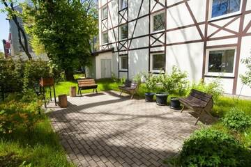 Фото номера Апартаменты с балконом Апарт-отель Apart-Hotel Plantage г. Зеленоградск 7